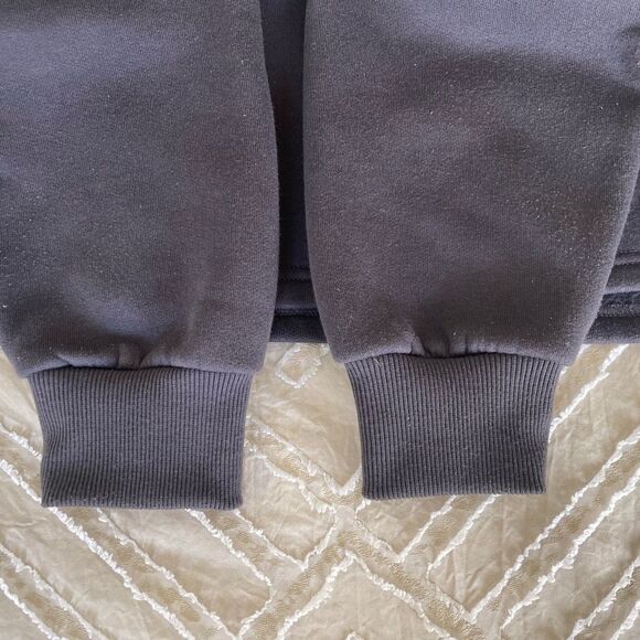 Ryderwear Dark Gray Long Sleeve Cropped Sweatshirt - Picture 4 of 4